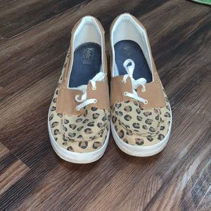 LIKE NEW cheetah print keds